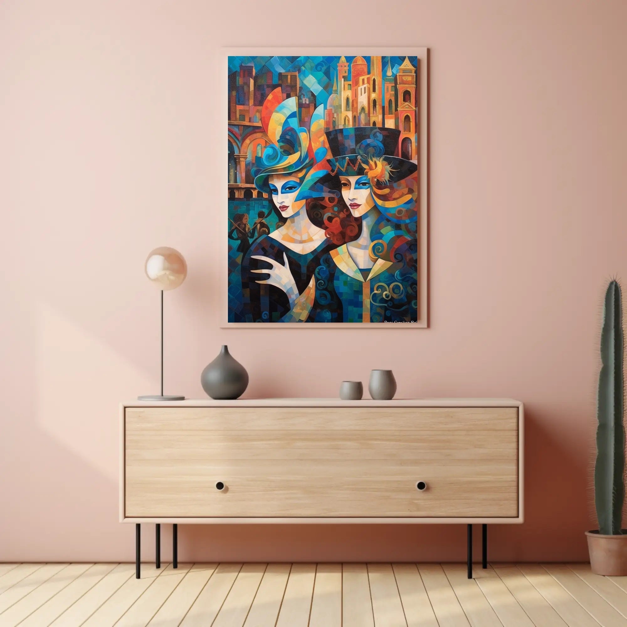 Venetian Masquerade Poster
