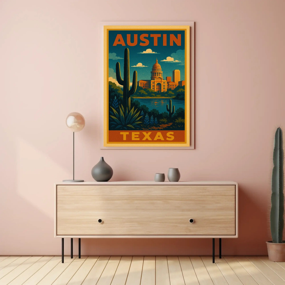 Austin, Texas Scenic Poster