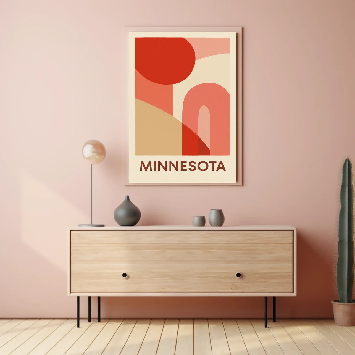 Minnesota Art Poster