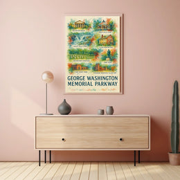George Washington Memorial Parkway Poster