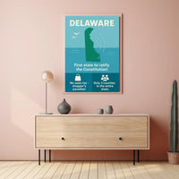 Delaware Shoppers Paradise Wall Art Print PosterGoat
