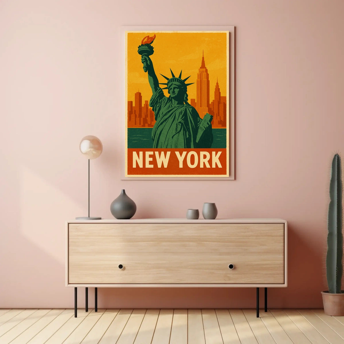 Iconic New York Poster