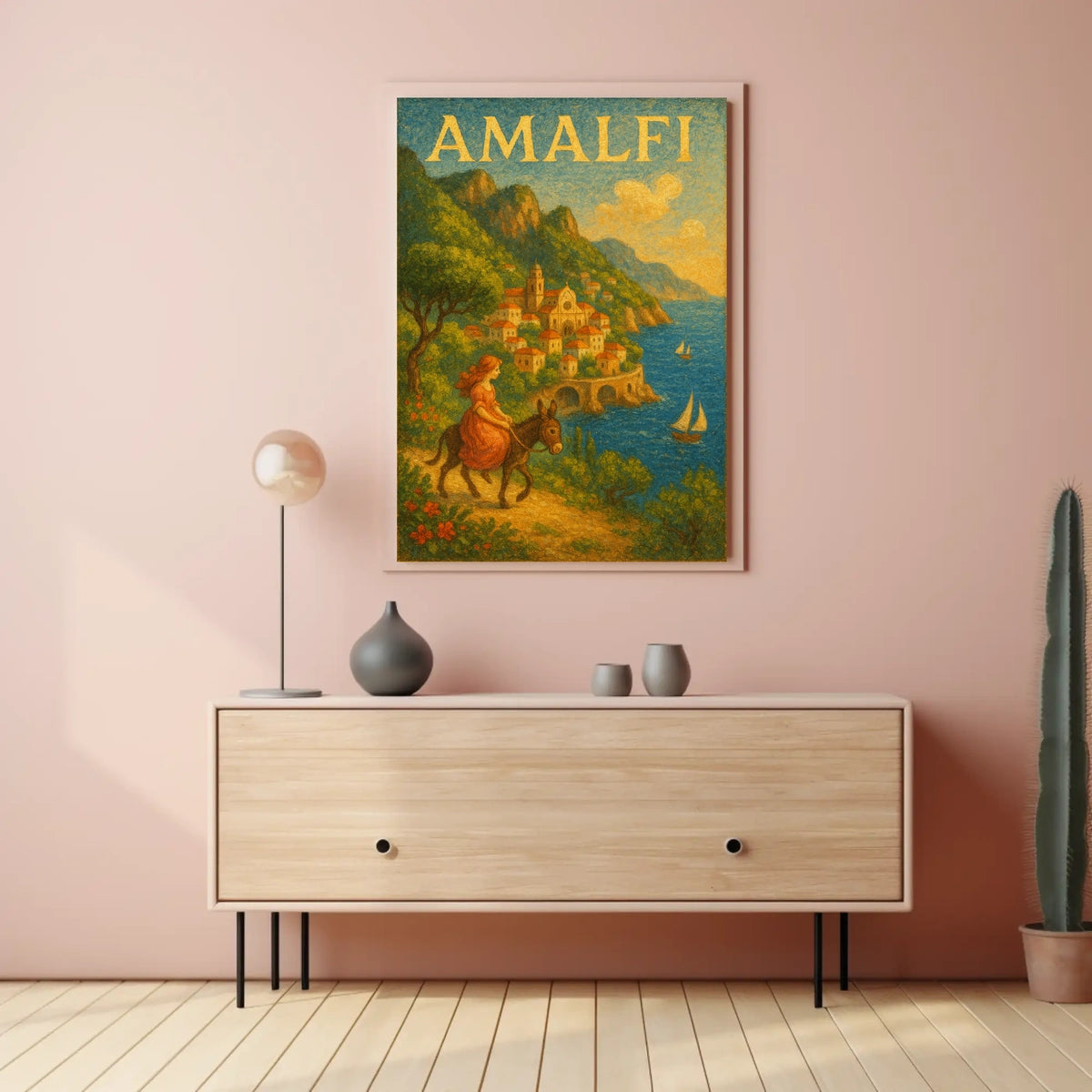 Amalfi A Scenic Journey Poster