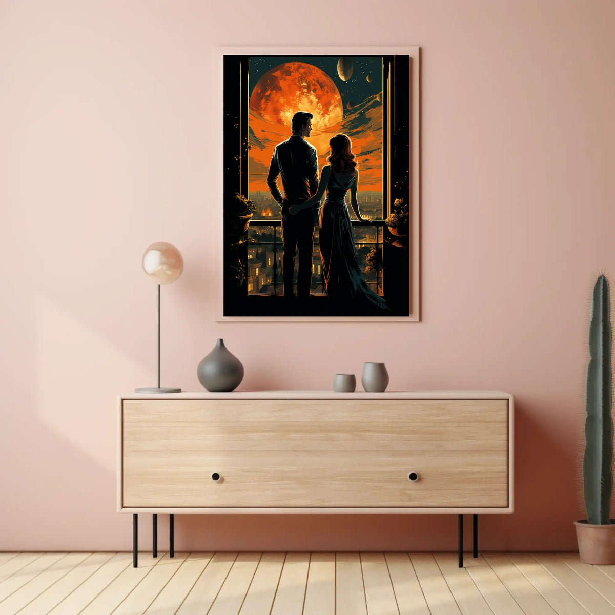 Celestial Evening Poster