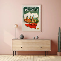 Discover Poland Poster PosterGoat