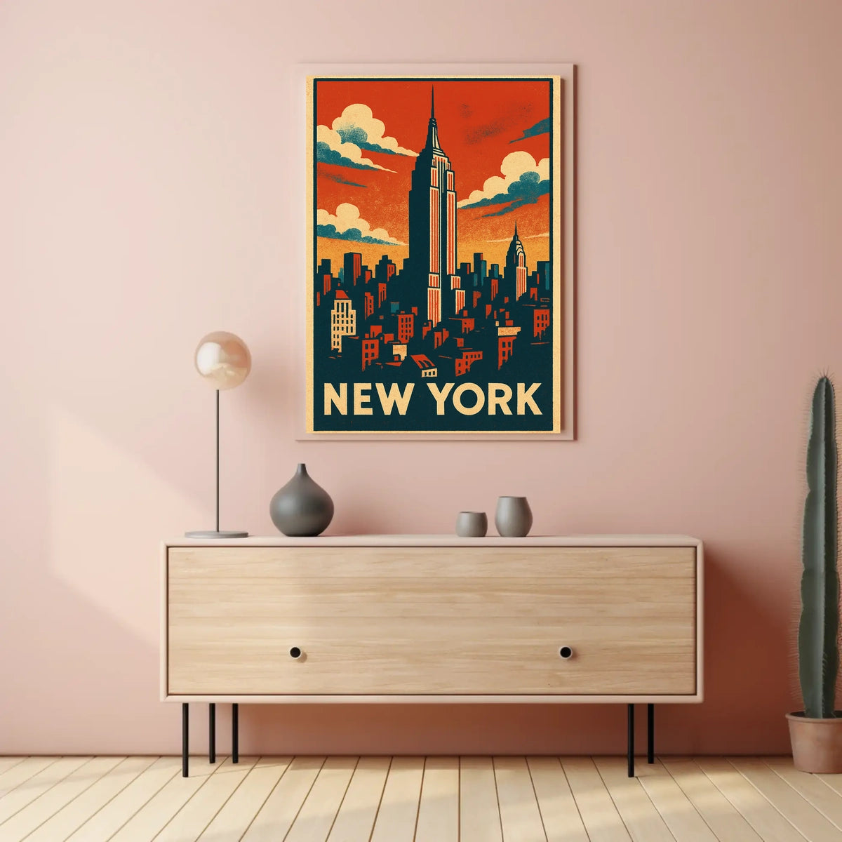 New York Skyline Poster