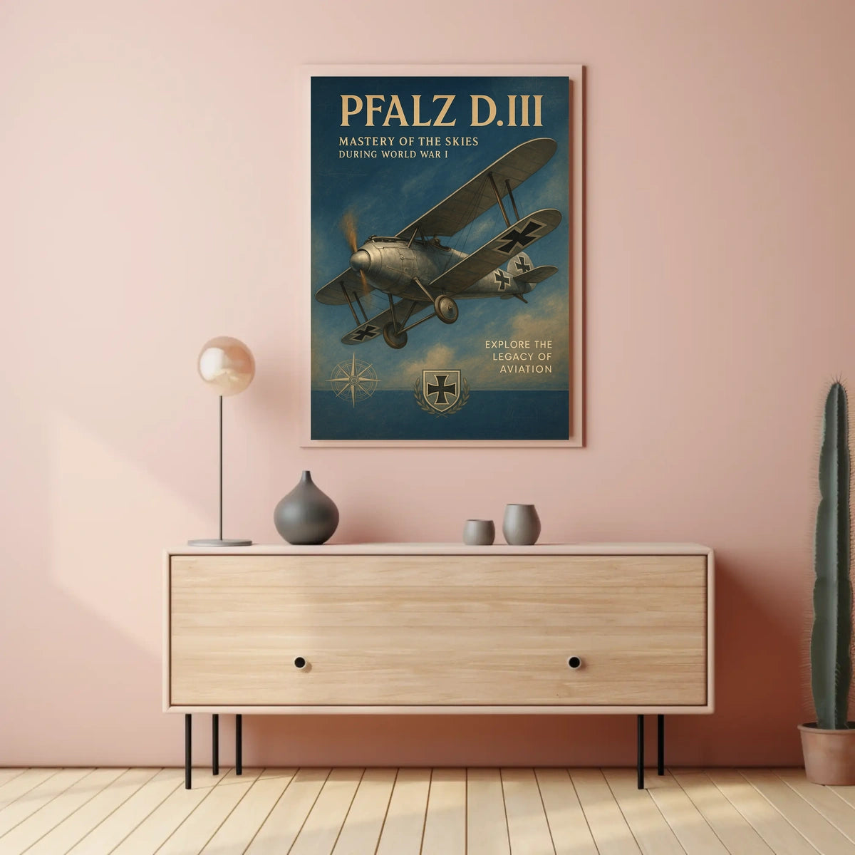Pfalz D.III Mastery of the Skies Poster