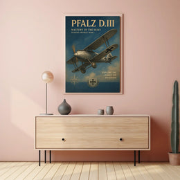 Pfalz D.III Mastery of the Skies Poster