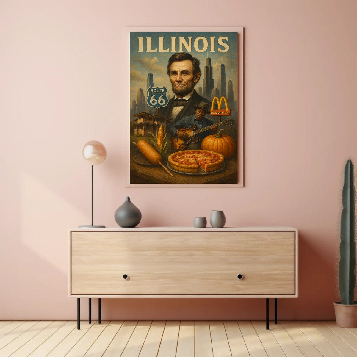 Illinois Heritage Poster