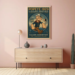 Popeye 1929 Art Poster POP-29