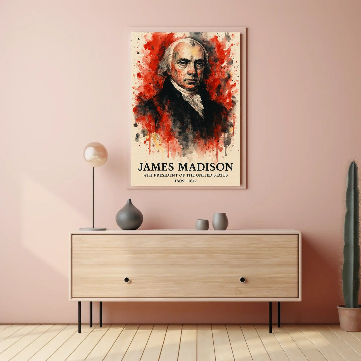 James Madison 4Th President Poster