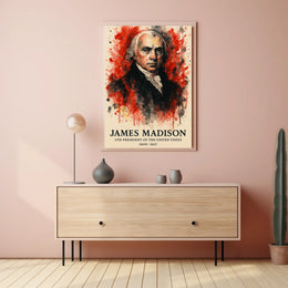 James Madison 4Th President Poster