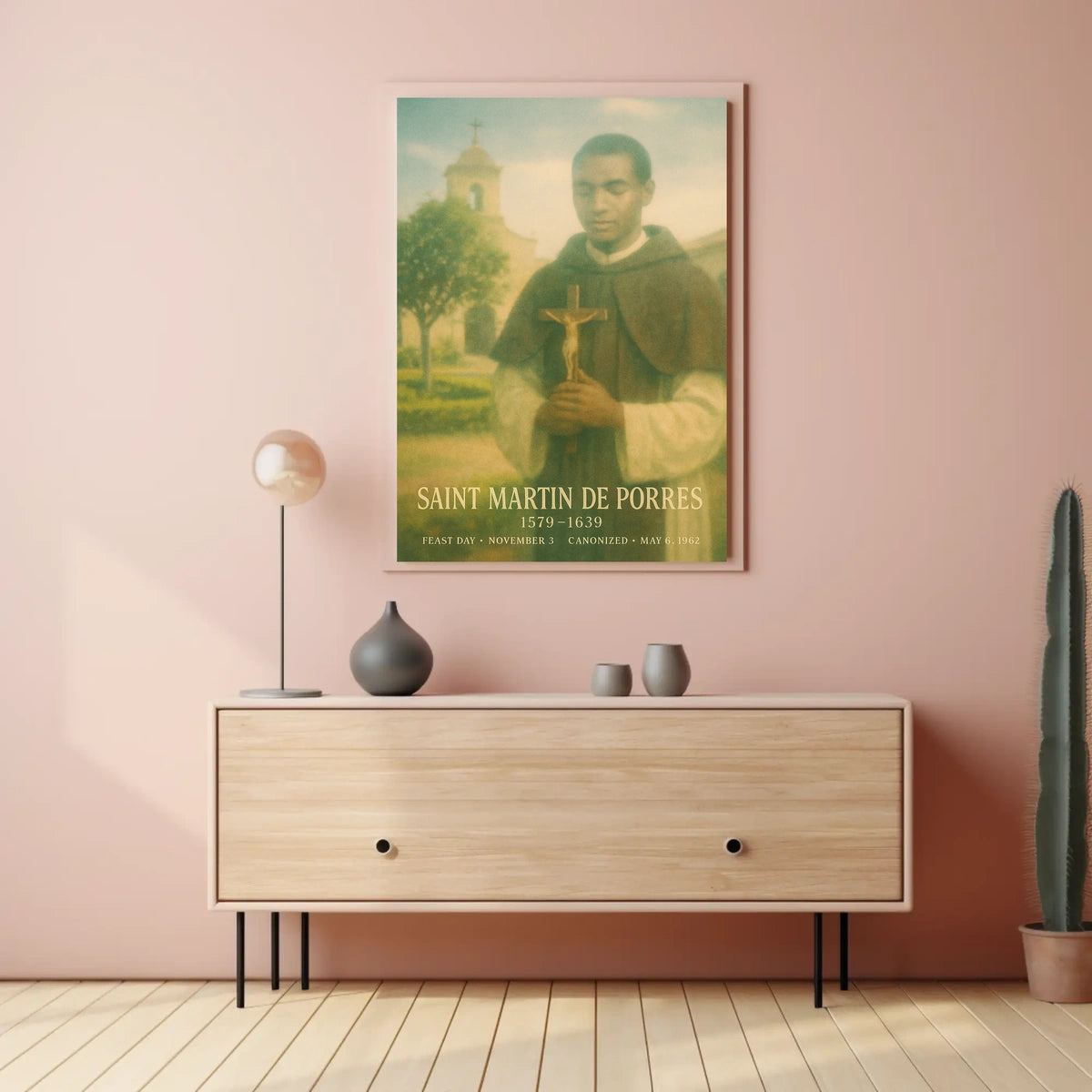 Saint Martin De Porres Poster