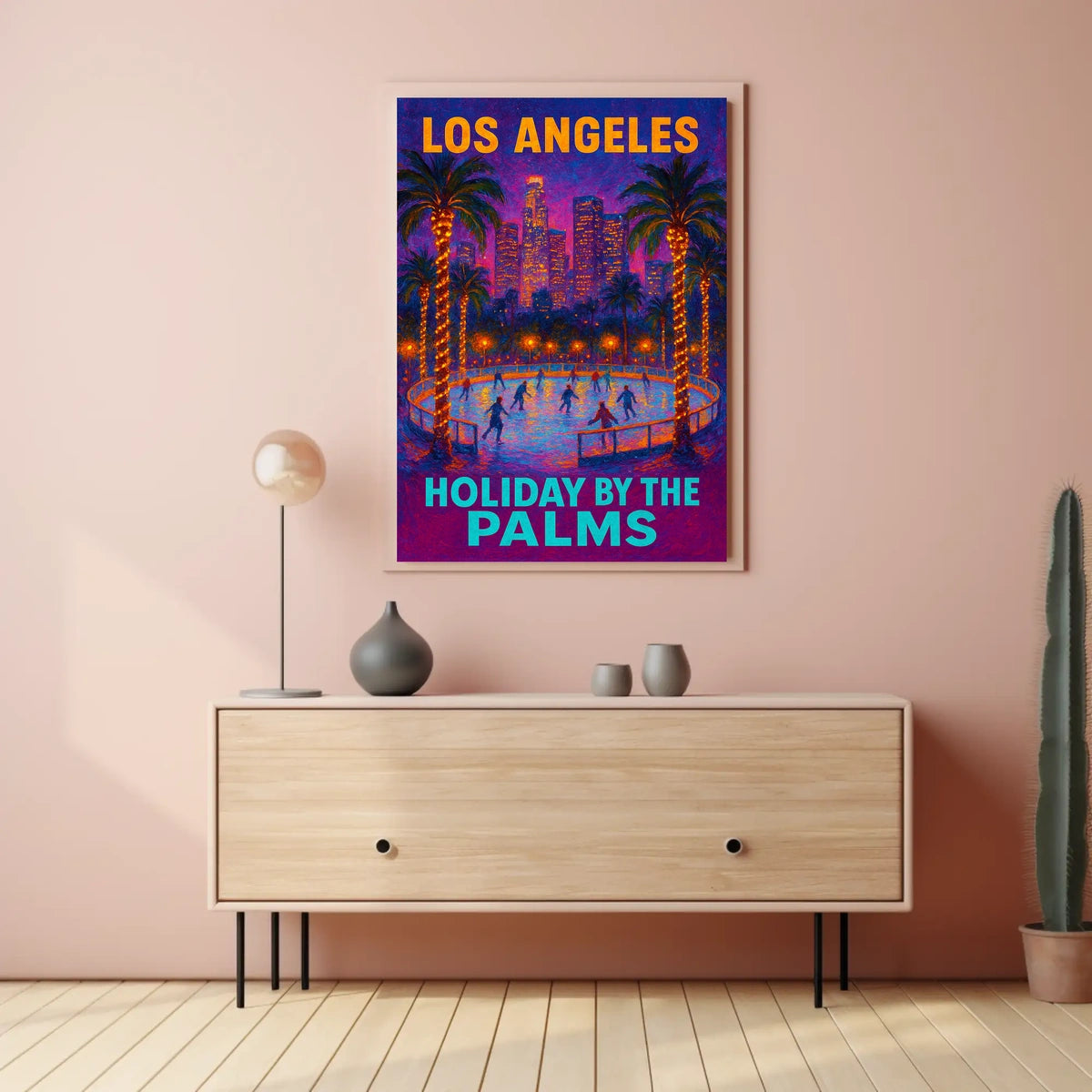 Holiday By The Palms Poster