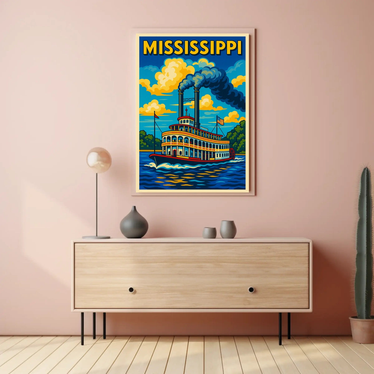 Mississippi Riverboat Adventure Poster