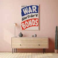 War Bonds Promotion Poster PosterGoat