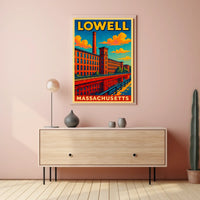 Lowell, Massachusetts Poster