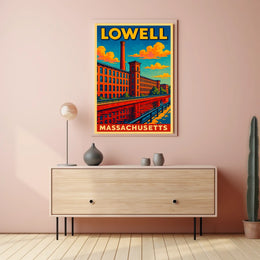 Lowell, Massachusetts Poster