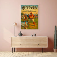 Philadelphia Quakers Baseball Era Poster