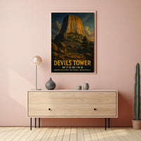 Devils Tower AmericaS First National Poster