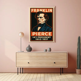 Franklin Pierce 14Th President Poster