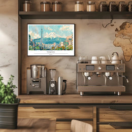 Tokyo Skyline Poster