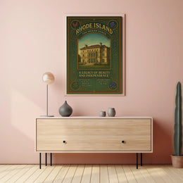 Rhode Island The Ocean State Poster