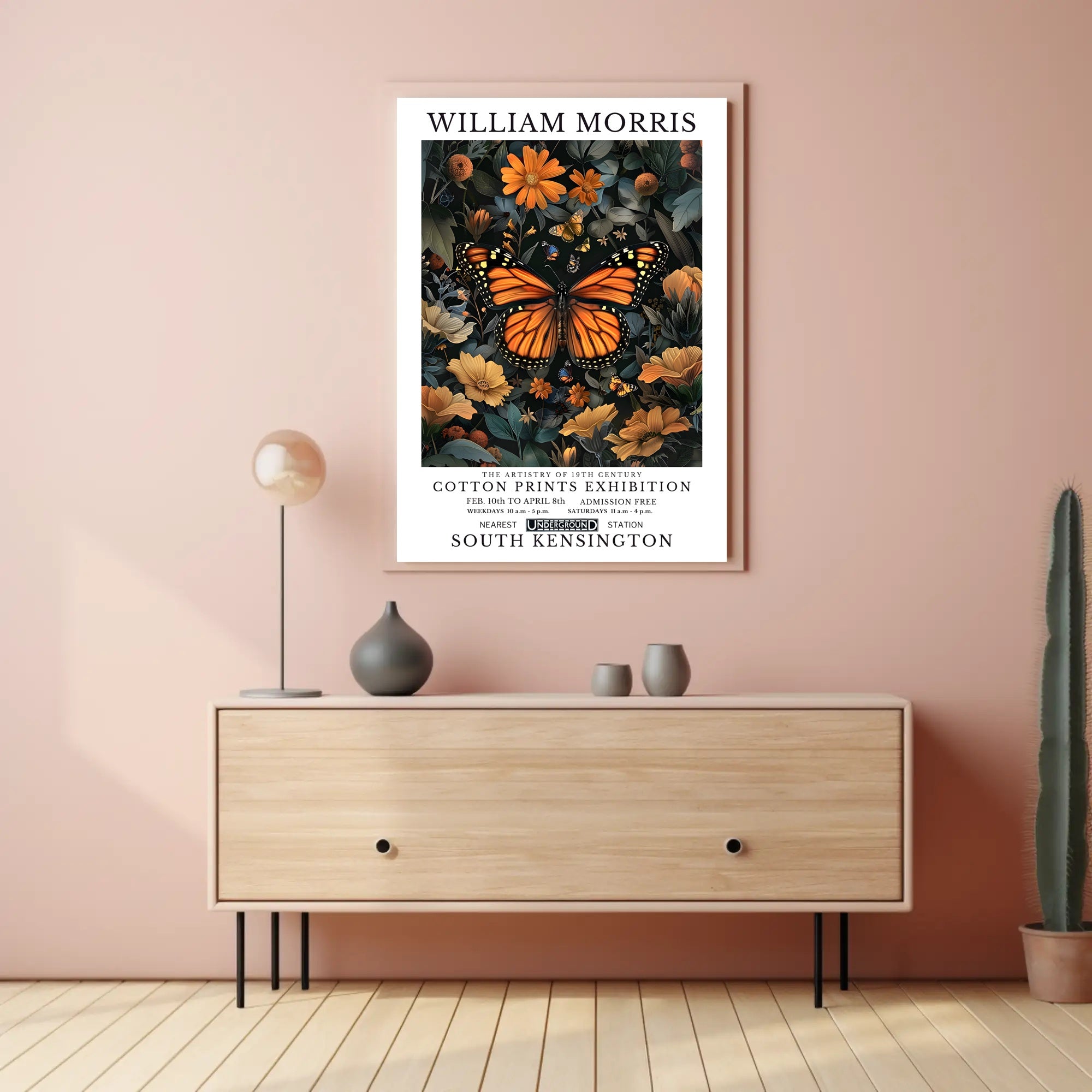 William Morris Floral Art Print Artistic Poster