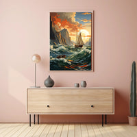Voyage At Sea Poster PosterGoat