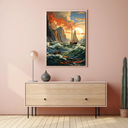 Voyage At Sea Poster PosterGoat