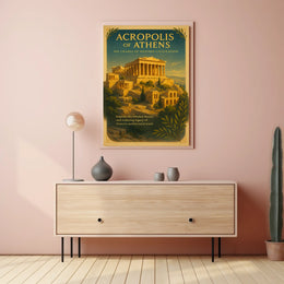 Acropolis of Athens The Cradle of Western Civilization Poster