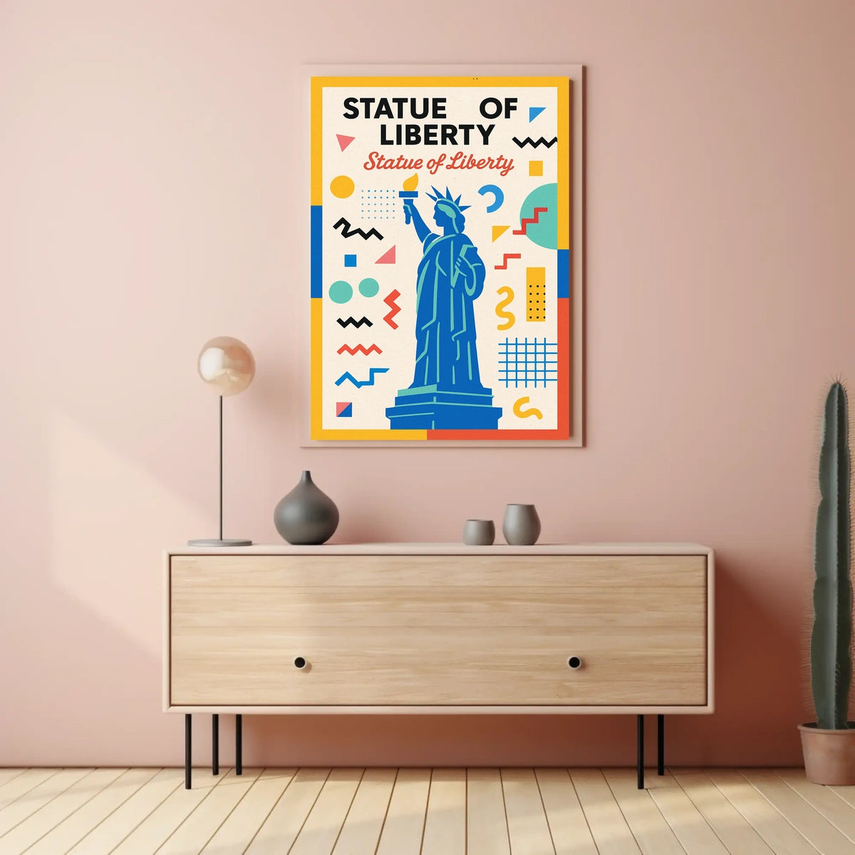Statue of Liberty Celebration Poster