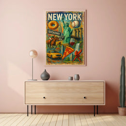 New York Icons Poster