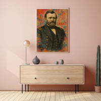 Grant Military Portrait Historical Presidential Poster
