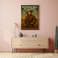 Buffalo Bill Wild West Show Cultural or Heritage Poster