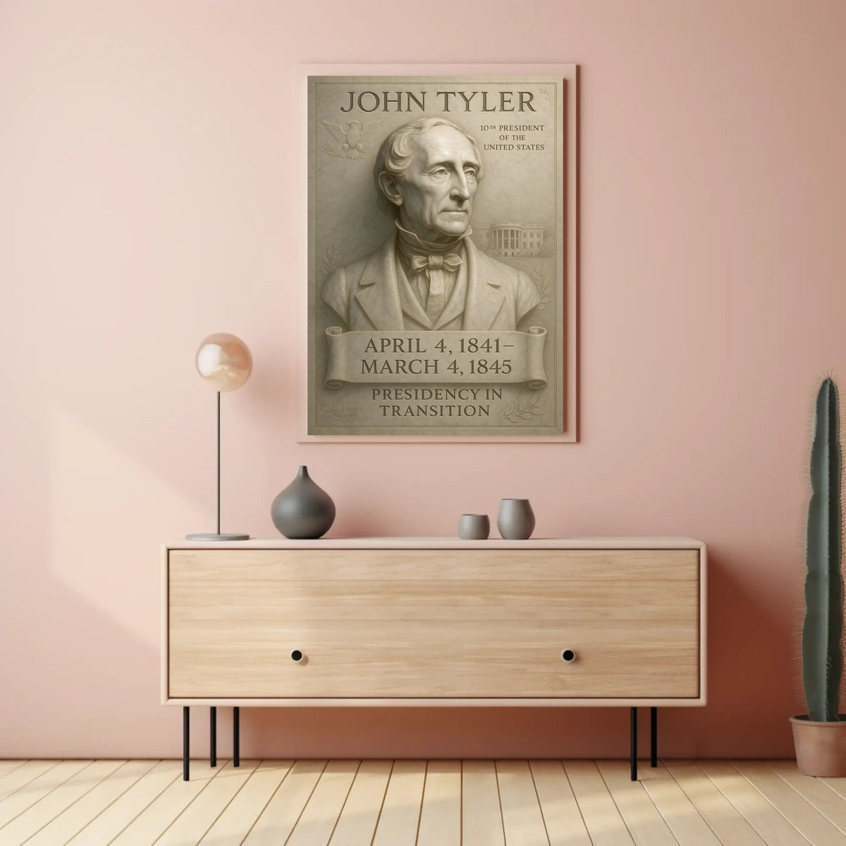 John Tyler 10th President Poster