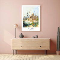 Cairo's Architectural Splendor Poster PosterGoat