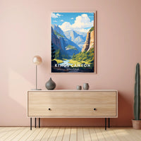 Kings Canyon Scenic Adventure National Park Poster