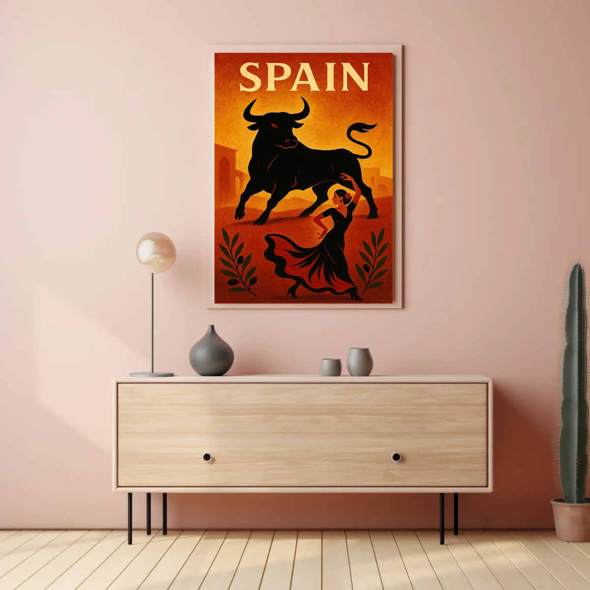 Vibrant Spain Poster