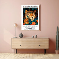 William Morris Exhibition Poster: Artistic Vintage Botanical Art Poster