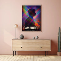 Cambridge Massachusetts Wanderlust Travel Minimalist Poster
