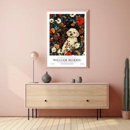 William Morris Vintage Arts and Crafts Animal Poster
