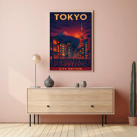 Tokyo City Edition Poster