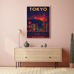 Tokyo City Edition Poster