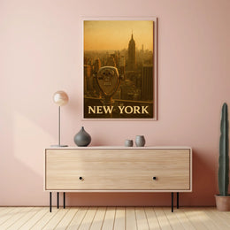 New York Cityscape Poster