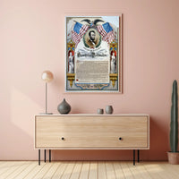 Abraham Lincoln Early Standing Pose Poster Art Print PosterGoat