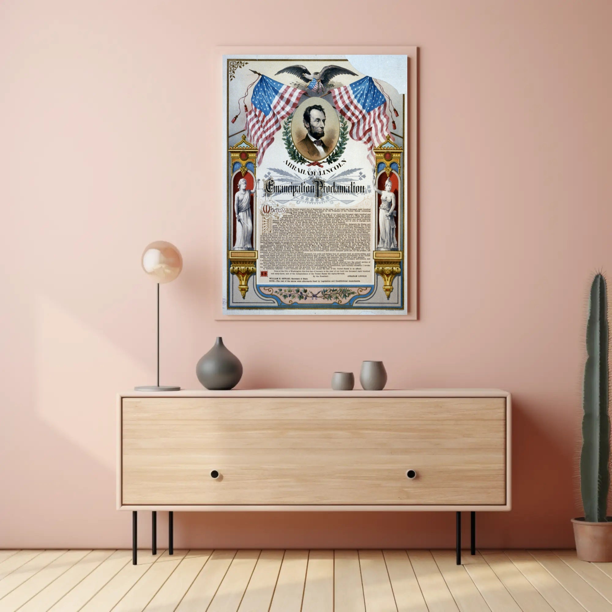 Abraham Lincoln Early Standing Pose Poster Art Print PosterGoat