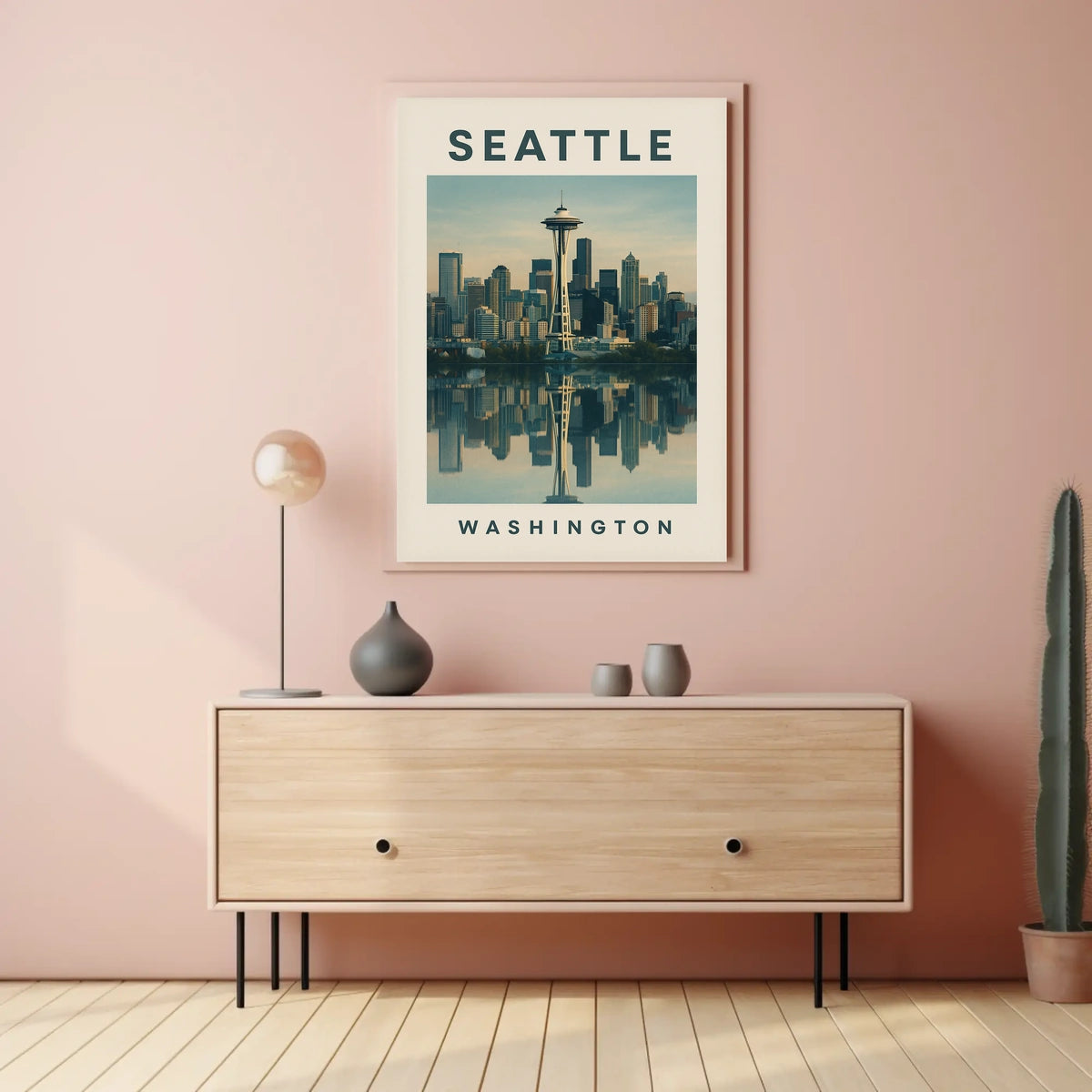 Seattle Skyline Poster