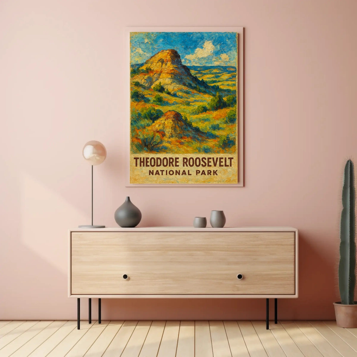 Theodore Roosevelt National Park Poster