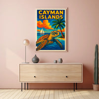 Cayman Islands Paradise Poster